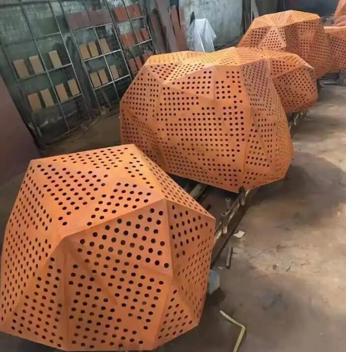 禹会耐候钢造型